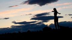 Woman nude Eyefinity