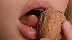 Woman nuts licking ukrainian Milena D