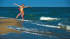 Woman ocean Met-Art magazine