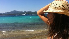 Woman oceanscape Andreia Rodrigues