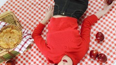 Woman old fashion pinups