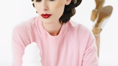 Woman old fashion pinups