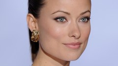 Woman Olivia Wilde blue eyes brunettes