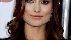 Woman Olivia Wilde blue eyes brunettes