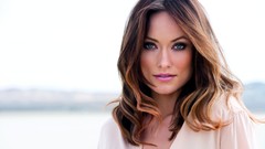 Woman Olivia Wilde green eyes brunettes
