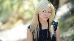 Woman outdoors blondes Kimberly Kato