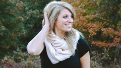 Woman outdoors blondes portraits