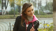 Woman outdoors brunettes