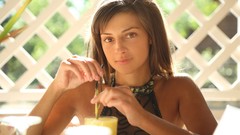 Woman outdoors brunettes Aktomara A Maria Ryabushkina