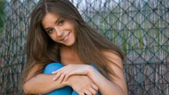 Woman outdoors brunettes Natasha Lily C