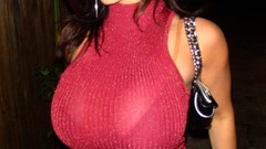 Woman outdoors denise milani