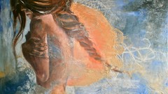 Woman paintings artwork