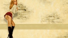 Woman paintings blondes