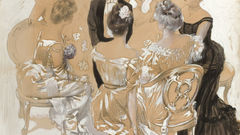 Woman paintings drawings