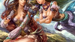 Woman paintings fantasy art
