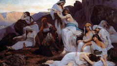 Woman paintings oriental classic art Edouard Debat-Ponsan