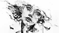 Woman paintings swallow agnes cecile
