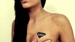 Woman panties brunettes blondes