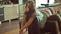 Woman panties bubble gum Alexander Tikhomirov