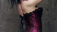 Woman panties gloves corset