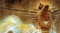 Woman panties luis royo