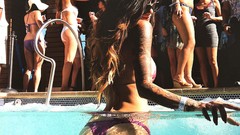 Woman panties swimming pools