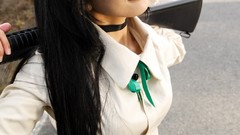 Woman pants models strike witches francesca lucchini