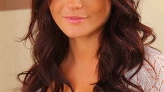 Woman pantyhose high heels India Reynolds