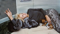 Woman Paris Hilton blondes