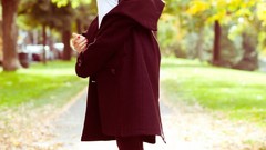 Woman Parks walk models Laura Baduria