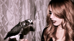 Woman Parrots artwork pornstars Lexi Belle