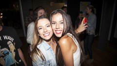 Woman party long hair