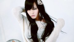 Woman peach asians models black hair Korean Ryu Ji Hye