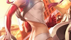 Woman peppers artwork fantasy art Artgerm