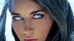 Woman Photo manipulation hooded