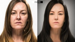 Woman Photo manipulation portraits edited crow spike