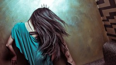 Woman photographer brunettes models Fedor Shmidt