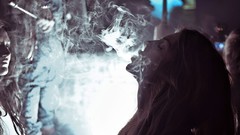 Woman photographer models Fedor Shmidt