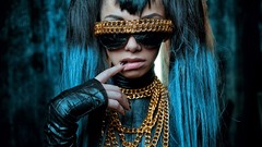 Woman photographer models Fedor Shmidt