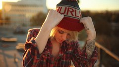 Woman Photographers hats fashion blondes tattoos amateurs