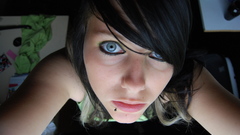 Woman piercings faces