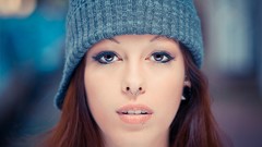 Woman piercings models