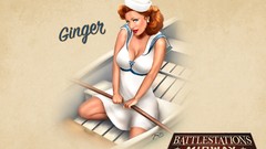 Woman pin soft shading