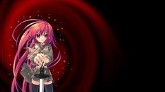 Woman pink hair anime girls shakugan no shana shana