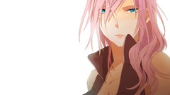Woman pink hair final fantasy xiii video games