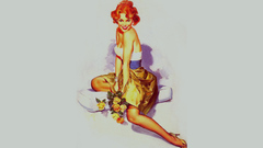 Woman pinups