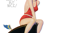 Woman pinups Boats