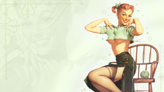 Woman pinups Gil Elvgren