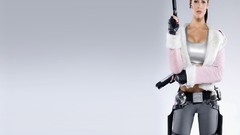 Woman pistols blondes karima adebibe girls with guns