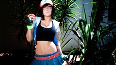 Woman Pokemon cosplay Ash Ketchum Jessica Nigri 12 North 